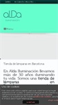 Mobile Screenshot of aldailuminacion.com